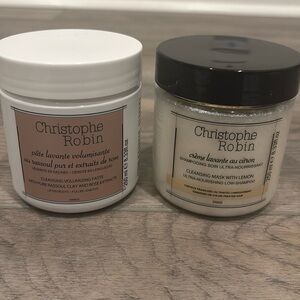 NEW Christophe Robin Cleansing Volumizing Paste and Mask with Lemon bundle